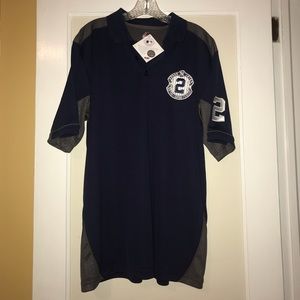 NWT - NY Yankee Polo #2 Jeter Captain logo! NEW